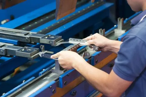 Electronics industry metal stamping