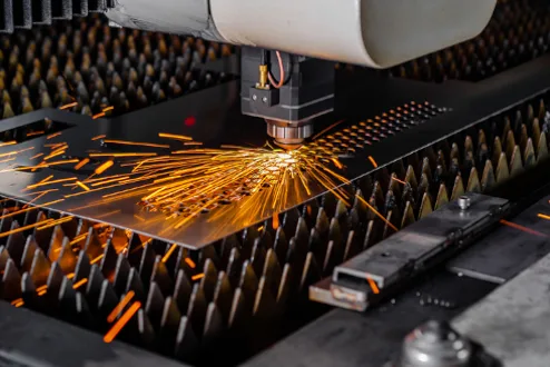 Laser cutting