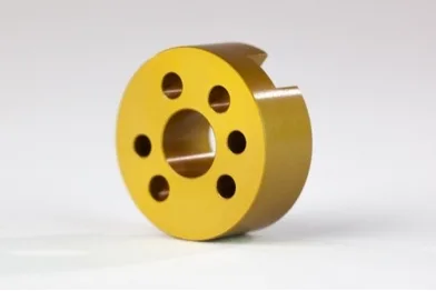 Anodizing gold