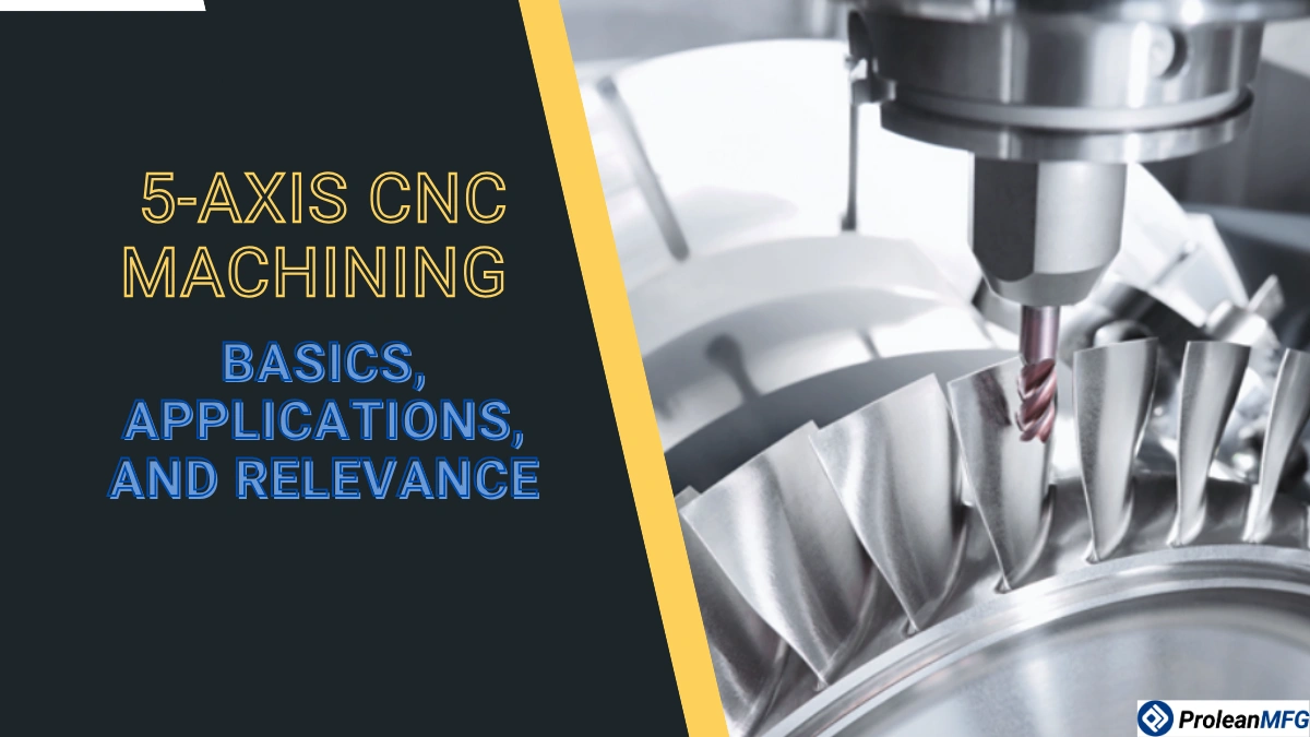 A milling tool machining intricate parts of a turbine