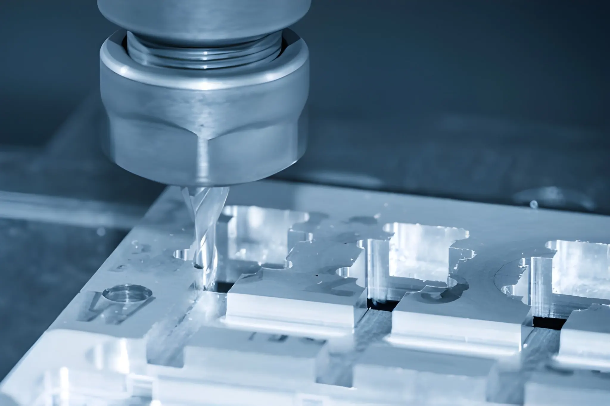 CNC Milling of Aluminium Part