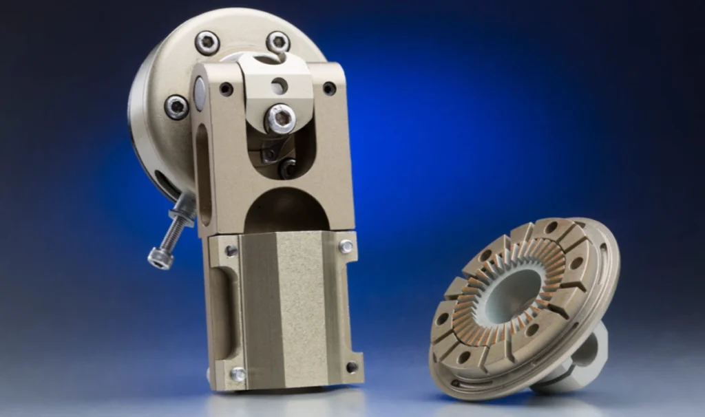 Close-up of precision CNC-turned medical components with complex geometries and fine surface finishes