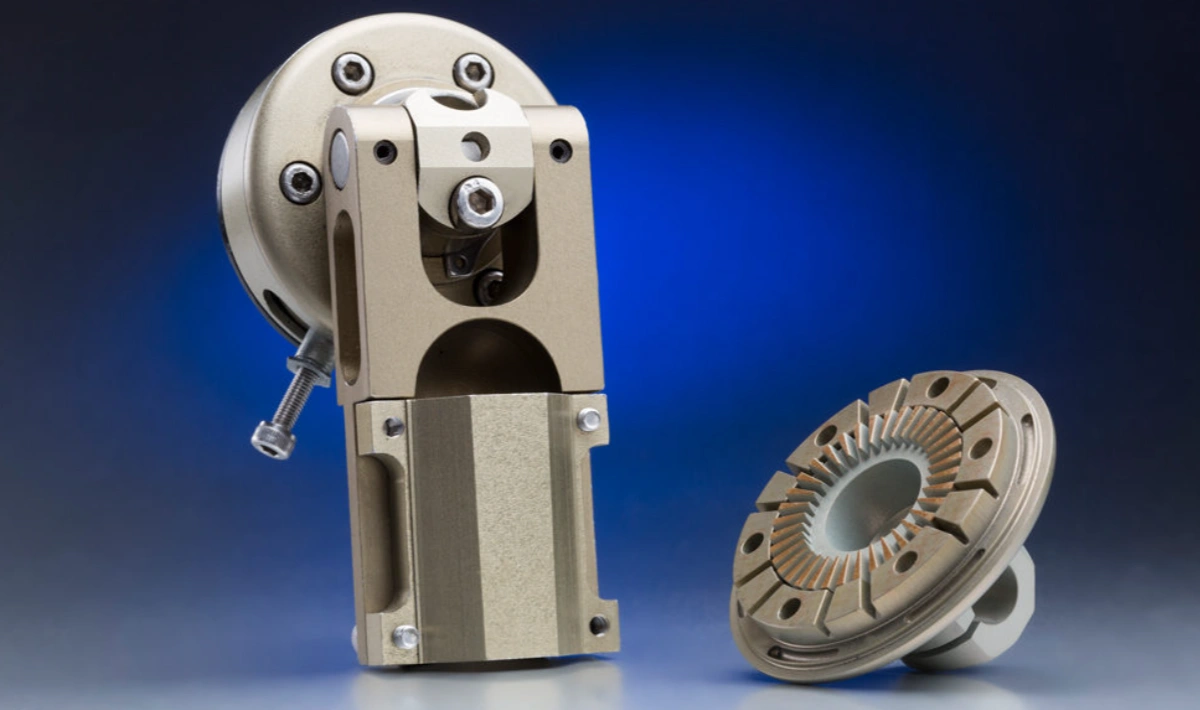 Close-up of precision CNC-turned medical components with complex geometries and fine surface finishes