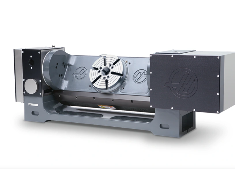 Trunnion table 5-axis CNC machine with tilted table