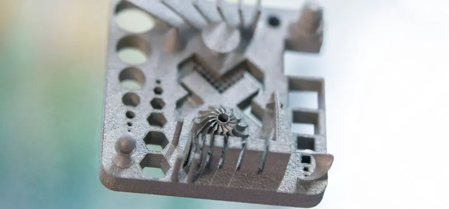 Metal 3D printed part