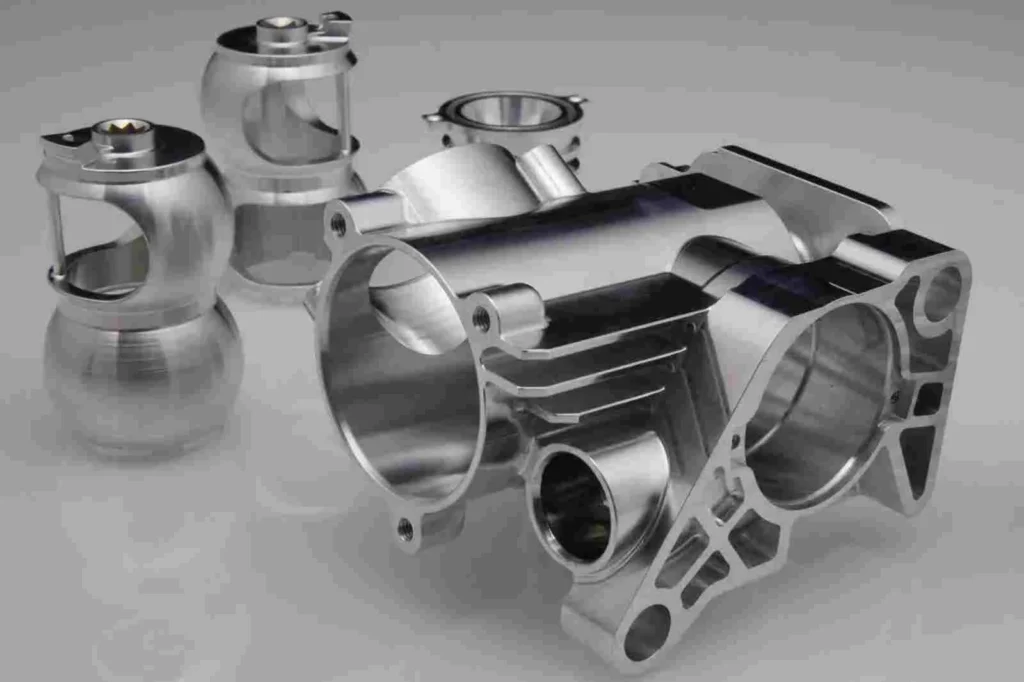 Smooth finished stainless steel parts with precision CNC machining