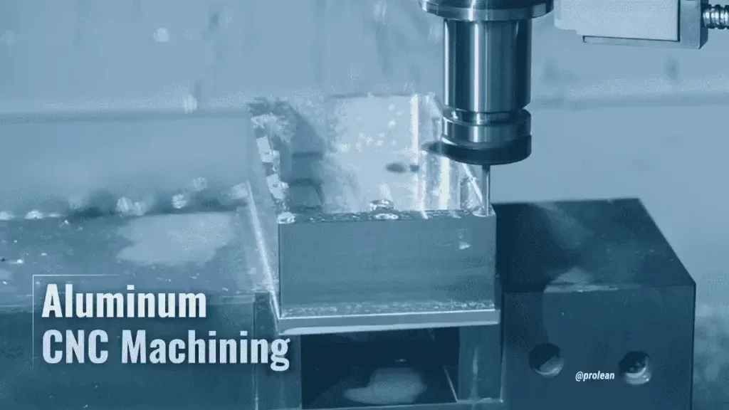  An image of a CNC machine working on a large aluminum workpiece