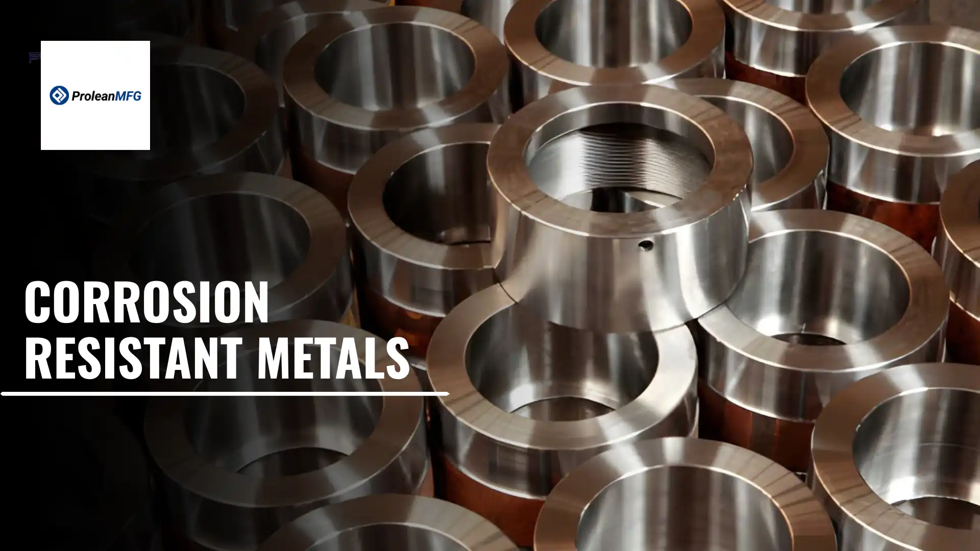 Feature blog image with custom machined steel parts and text overlaid.