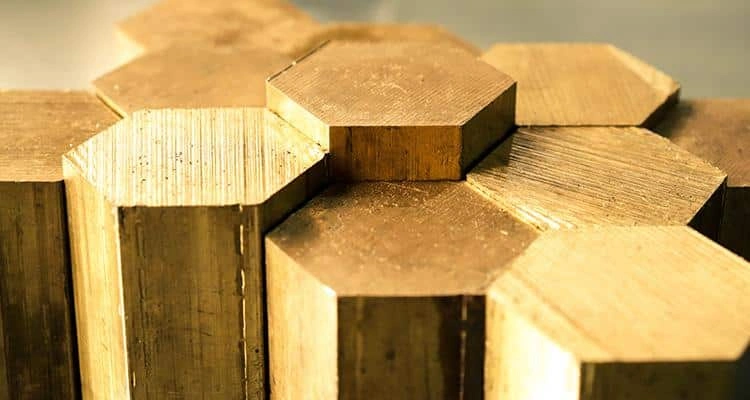 An illustration of raw brass materials