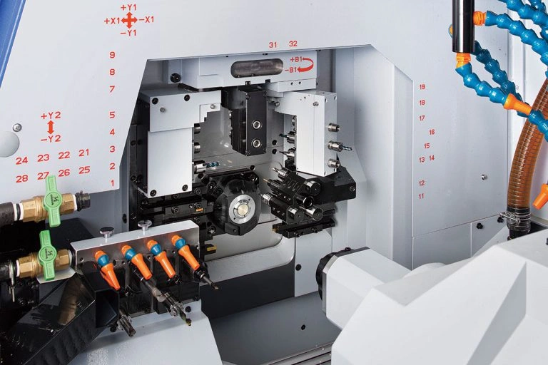 The image shows a Star SR-20RIV type B CNC Swiss type lathe machine.