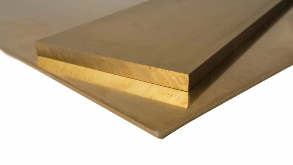 Raw leaded brass material