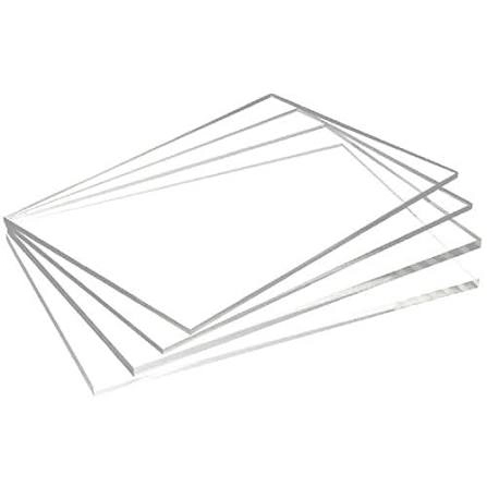 Clear acrylic PMMA sheets
