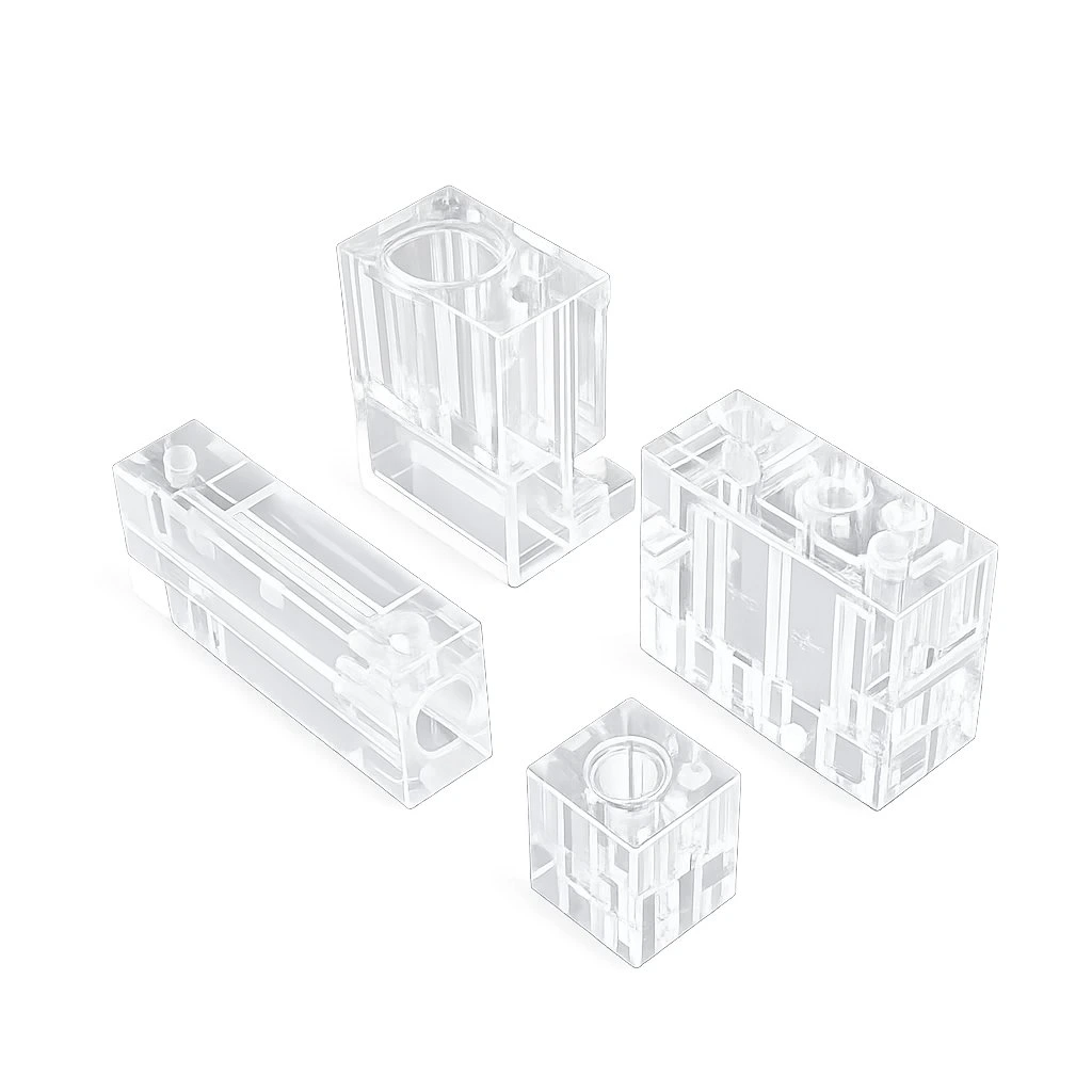 Precision milled acrylic components